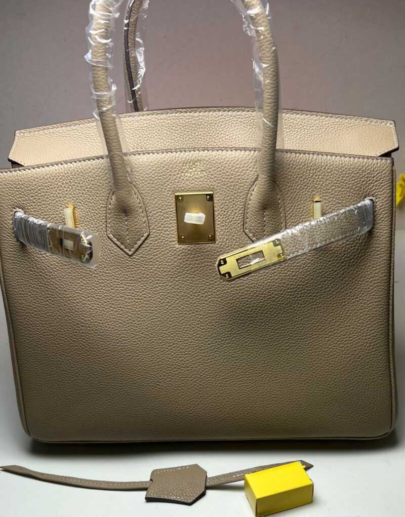 Hermes Birkin30 Beton Togo Light Brown For Women 30cm / 11.8in