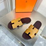 Hermes Oran Sandal Light Brown For Men