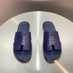 Hermes Oran Sandal Purple For Men