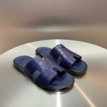 Hermes Oran Sandal Purple For Men
