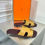 Hermes Oran Sandal Light Brown For Men