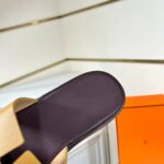 Hermes Oran Sandal Light Brown For Men