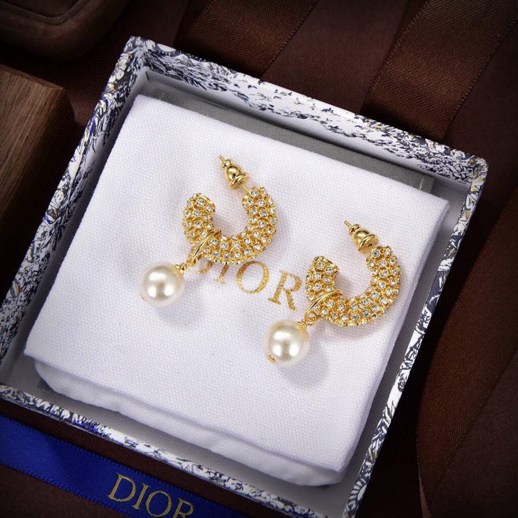Dior Hollow Earrings