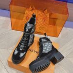 Louis Vuitton Laureate Platform Desert Boot Grey For Women