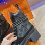 Louis Vuitton Laureate Platform Desert Boot Black For Women