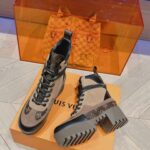 Louis Vuitton Laureate Platform Desert Boot Green For Women