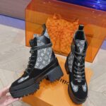 Louis Vuitton Laureate Platform Desert Boot Grey For Women