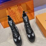 Louis Vuitton Laureate Platform Desert Boot Grey For Women