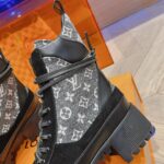 Louis Vuitton Laureate Platform Desert Boot Grey For Women