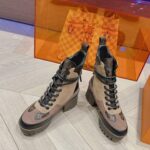 Louis Vuitton Laureate Platform Desert Boot Green For Women