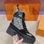 Louis Vuitton Laureate Platform Desert Boot Grey For Women