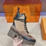 Louis Vuitton Laureate Platform Desert Boot Green For Women