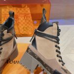 Louis Vuitton Laureate Platform Desert Boot Green For Women