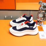Hermes Gramme Sneakers Dark Blue For Men