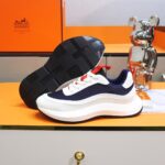 Hermes Gramme Sneakers Dark Blue For Men