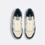 Christian Dior B57 Mid-Top Sneaker Navy Blue And Cream For Men- 3SH141ZXT_H561