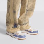 Christian Dior B57 Mid-Top Sneaker Blue And Cream For Men- 3SH141ZXT_H554