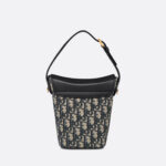 Christian Dior 30 Montaigne Dior Amber Mini Bucket Blue Bag For Women S2319UTZQ_M928- 7 Inches/ 18 Cm