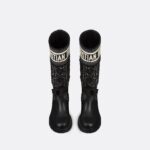 Christian Dior D-Major Boot Black For Women- KCI981CWY_S17X