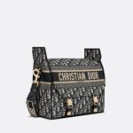 Christian Dior Medium Diorcamp Blue Bag For Women M1240ORIW_M928- 11.5 Inches/ 29 Cm