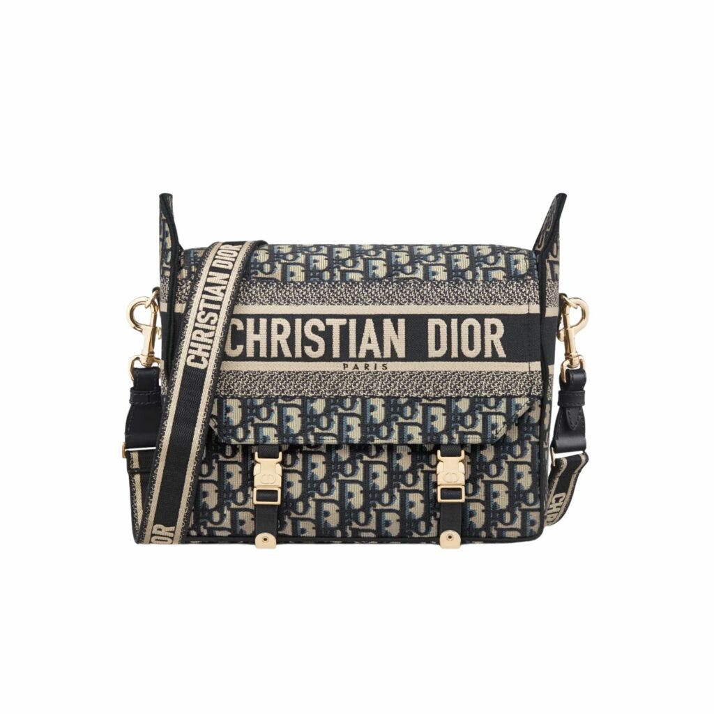 Christian Dior Medium Diorcamp Blue Bag