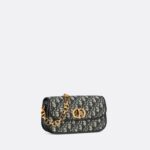 Christian Dior Small 30 Montaigne Avenue Blue Bag For Women M9261UTZR_M928- 7 Inches/ 18 Cm