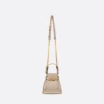 Christian Dior Small C'est Dior Beige Bag For Women M2272UBHA_M51U- 17 Cm/ 6.5 Inches