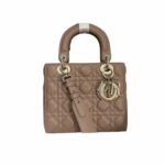 Christian Dior Small Lady Dior Bag Pink For Women 8in/20cm
