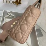 Christian Dior Small Lady Dior Bag Pink For Women 8in/20cm