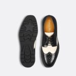 Christian Dior Teddy-D Derby Shoe Black And White For Women- KCB854ACA_S11X