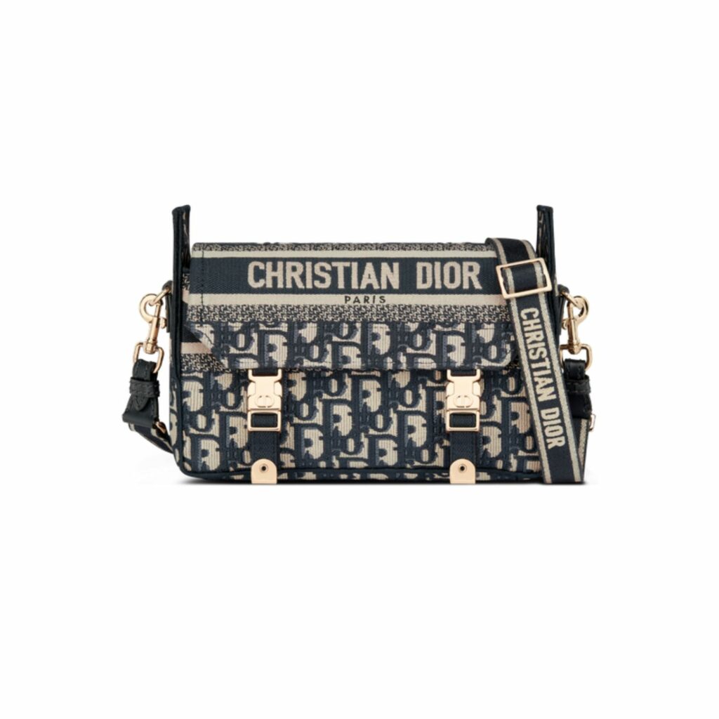 Christian Dior Small Diorcamp Blue Bag