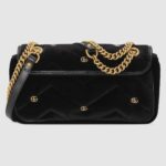 Gucci GG Marmont Small Green Shoulder Bag ‎443497 FACK2 1000- 10 Inches/ 25.4 Cm