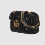 Gucci GG Marmont Small Green Shoulder Bag ‎443497 FACK2 1000- 10 Inches/ 25.4 Cm