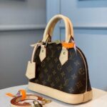 Louis Vuitton Alma BB Monogram Canvas Beige For Women 9.2in/23.5cm LV M53152