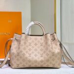 Louis Vuitton Bella Tote Mahina Creme Beige For Women 12.6in/32cm M59203