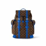 Louis Vuitton Christopher MM Blue Bag For Men M46813- 17.3 Inches/ 43.9 Cm