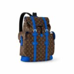 Louis Vuitton Christopher MM Blue Bag For Men M46813- 17.3 Inches/ 43.9 Cm