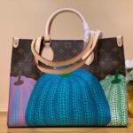 Louis Vuitton LV x YK OnTheGo MM Bag Brown For Women 13.8in/35cm M46466