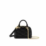 Louis Vuitton Nano Alma Black Bag For Women M83048- 7.1 Inches/ 18 Cm