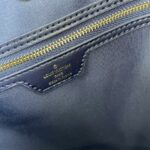 Louis Vuitton Neverfull MM Monogram Jacquard Denim Totes Bag Grey For Women 12.2in/31cm M21465