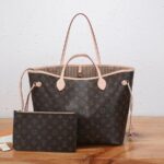 Louis Vuitton Neverfull MM Tote Bag Monogram Canvas Brown For Women 12.6in/32cm LV M40995