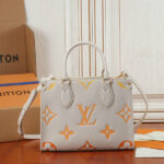 Louis Vuitton OnTheGo PM Tote Bag Cream For Women 9.8in/25cm