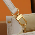 Louis Vuitton OnTheGo PM Tote Bag Cream For Women 9.8in/25cm