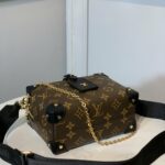 Louis Vuitton Petite Malle Souple Monogram Canvas Brown For Women‎ 7.9in/20cm LV M45571
