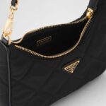 Prada Re-Edition 1995 Chaîne Re-Nylon Mini-Bag Black For Women 1BC204_2AOS_F0002_V_QOO- 22 Cm/ 8.6 Inches