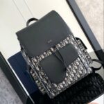Dior Saddle Backpack Beige For Men 44cm / 17.3in 1ADBA041YKS_H27E