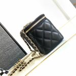 Chanel Vanity Case Shoulder Bag Black For Women 16cm / 6.3in AP1341