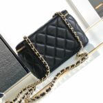 Chanel Vanity Case Shoulder Bag Black For Women 16cm / 6.3in AP1341
