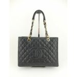 Chanel Classic Tote Bag Black For Women 13.3in/34cm