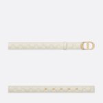 Christian Dior 30 Montaigne Belt White For Women- B0436UWHN_M030